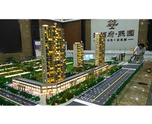 石首江南府熙園項目展示沙盤(pán)