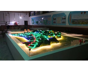 鄂州市太和鎮鄉村振興規劃展示沙盤(pán)