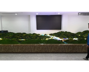 恩施來(lái)鳳農園展示沙盤(pán)