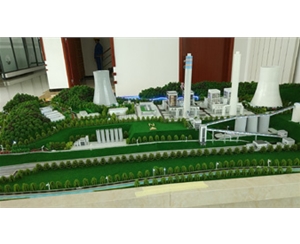 十堰京能熱電工廠(chǎng)模型