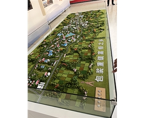 安徽雙港軟包小鎮規劃沙盤(pán)