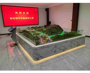 恩施舊司鎮新街村規劃沙盤(pán)